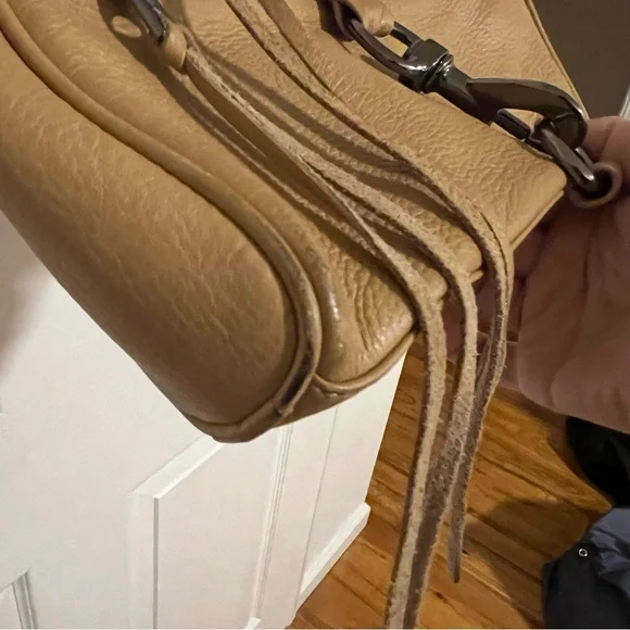 Rebecca Minkoff Brown Leather Crossbody Bag - Picture 6 of 7